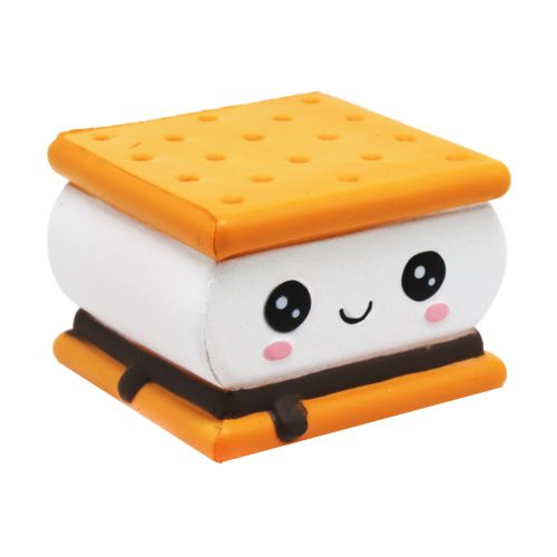 Іграшка антистрес Squishy "Печиво з зефіром" картинка Іграшка антистрес Squishy "Печиво з зефіром" фото