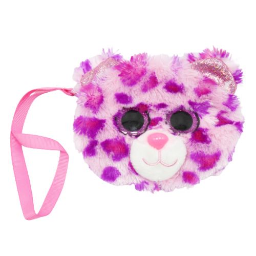 М'яка іграшка-гаманець "Глазастик: Ведмідь" (рожевий) фото