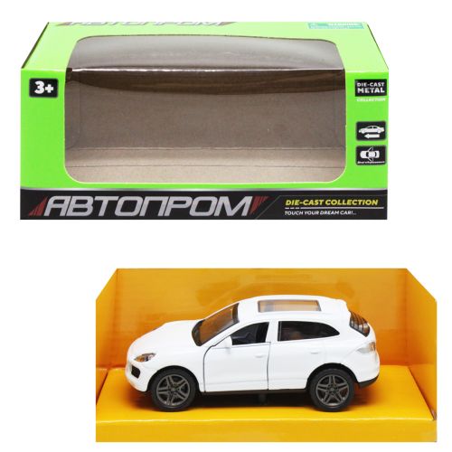 Машинка "АВТОПРОМ", белая картинка Машинка "АВТОПРОМ", белая фото
