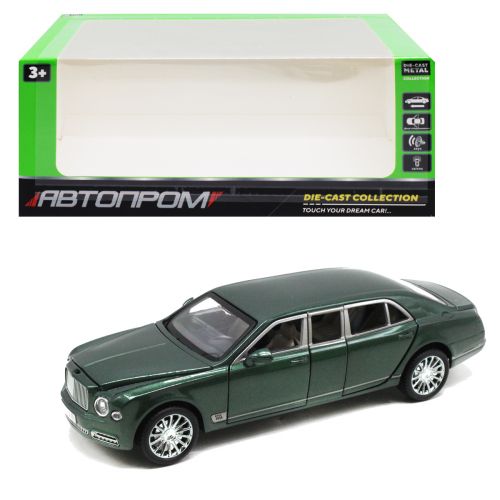 Інерційна машинка "Автопром: Bentley", зелена фото