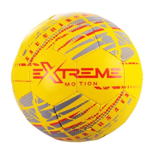 Мяч футбольный "Extreme Motion №5", желтый фото