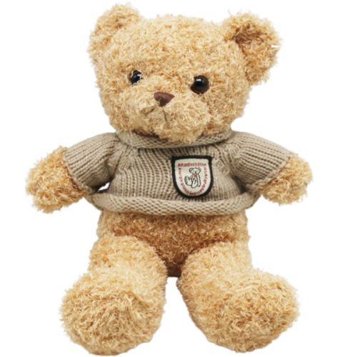 М'який ведмедик "TEDDY", коричневий фото