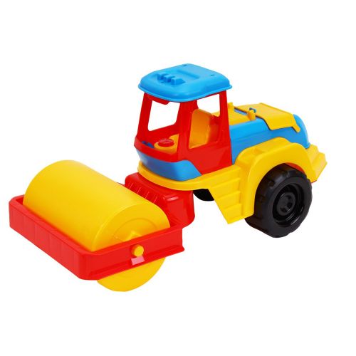 Пластиковая игрушка "Трактор-каток" фото