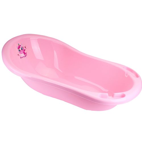 Детская ванночка для купания, розовая фото