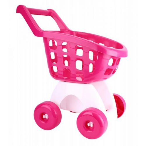 Игрушка «Тележка для супермаркета", розовая фото