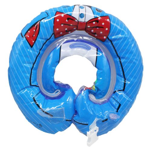 Круг для купания младенцев, синий фото
