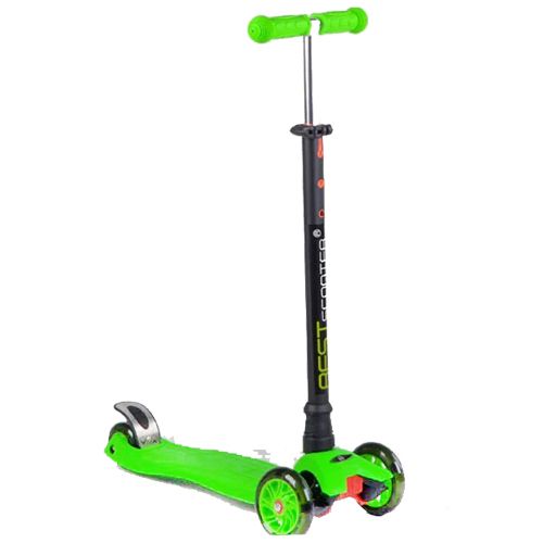 САМОКАТ "BEST SCOOTER", САЛАТОВЫЙ картинка САМОКАТ "BEST SCOOTER", САЛАТОВЫЙ фото