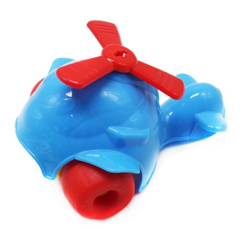 Іграшка-каталка "Вертоліт", синій фото