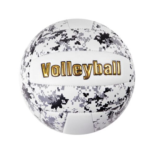 М'яч волейбольний "TK Sport", біло-сірий фото