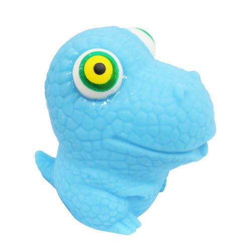 Игрушка антистресс "Динозавр", голубой фото