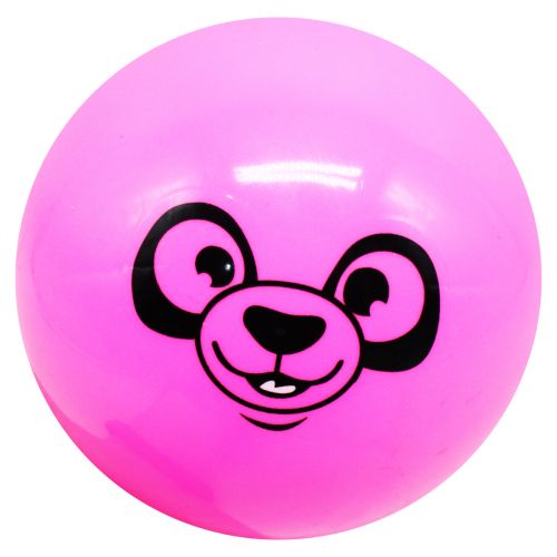 Мячик резиновый, розовый фото
