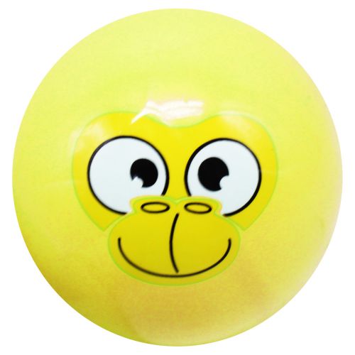 Мячик резиновый, желтый фото