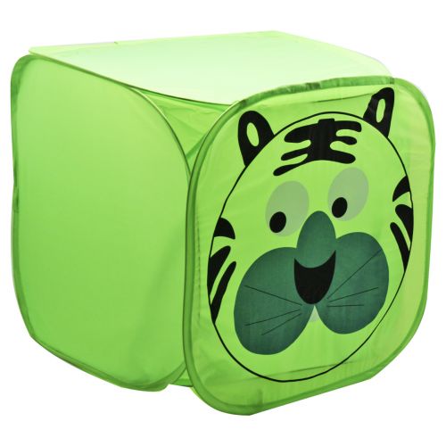 Корзина для игрушек Тигр зеленый фото