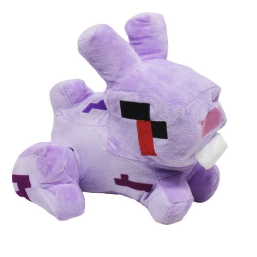 М'яка іграшка Майнкрафт "Злий кролик", фіолетовий фото