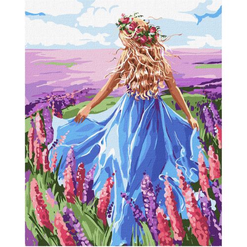 Картина за номерами "Наодинці з думками"★★★★★  мініатюра фото 1