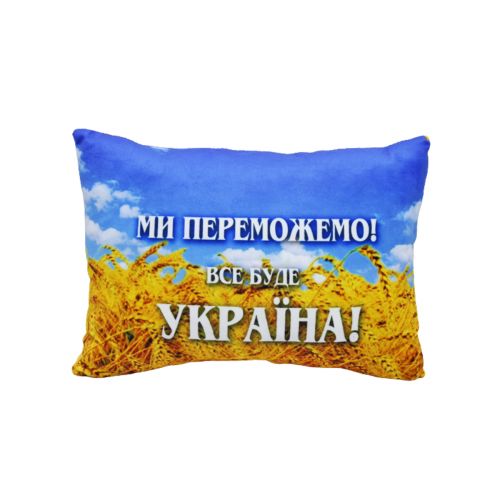 Подушка з принтом №1 (40см) картинка Подушка з принтом №1 (40см) фото