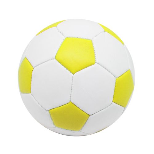 Мяч футбольный №2, желтый фото