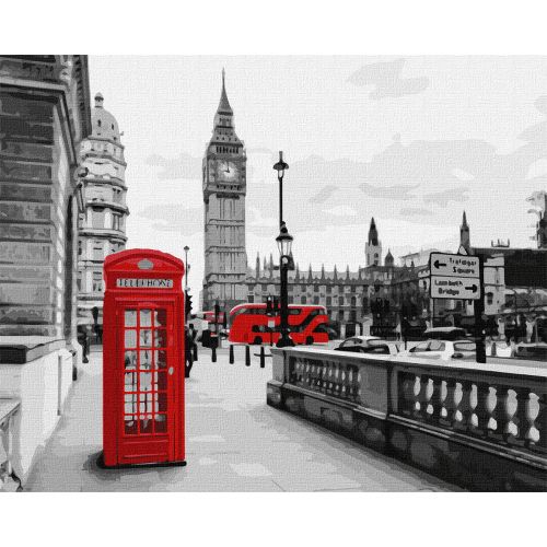 Картина за номерами "Дзвінок з Лондона" ★★★★ фото