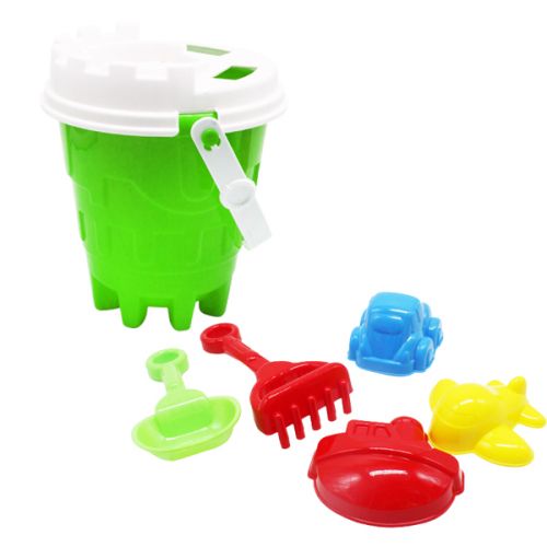 Пісочний набір, зелений  мініатюра фото 1