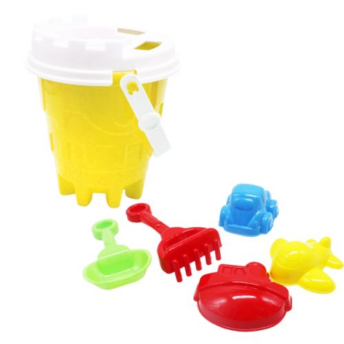 Пісочний набір, жовтий  мініатюра фото 1