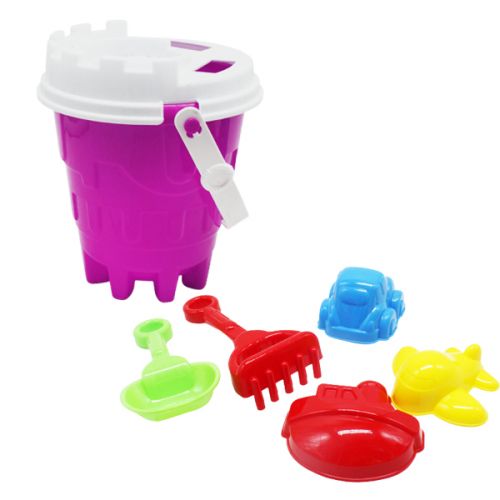 Пісочний набір, рожевий  мініатюра фото 1