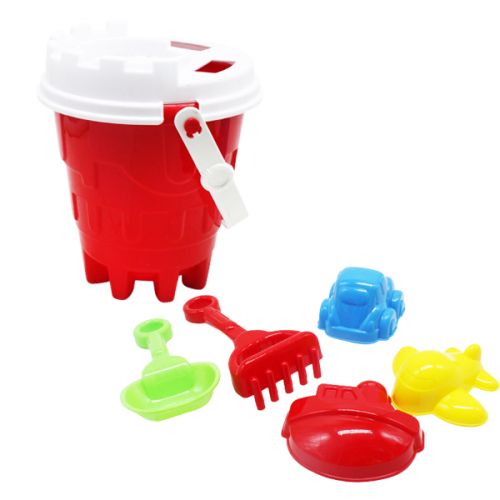 Пісочний набір, червоний  мініатюра фото 1