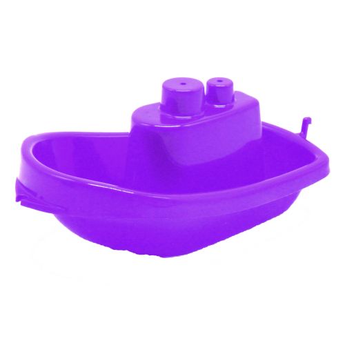 Іграшка кораблик фіолетовий фото