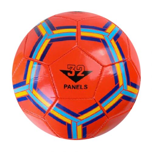Мяч футбольный  №5, красный фото
