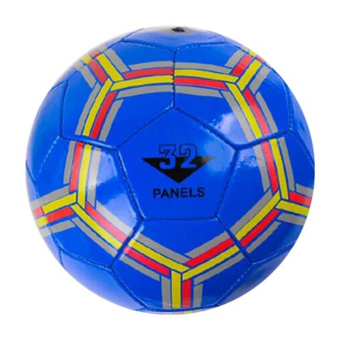 Мяч футбольный  №5, синий фото