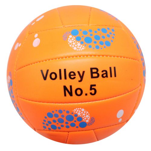 Мяч волейбольный, оранжевый фото