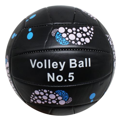 Мяч волейбольный, черный фото