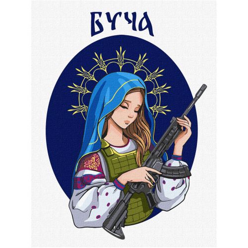 Картина за номерами "Буча" картинка Картина за номерами "Буча" фото