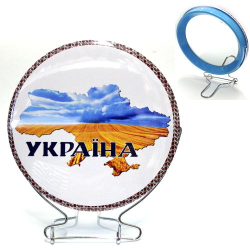 Зеркало "Карта Украины" фото