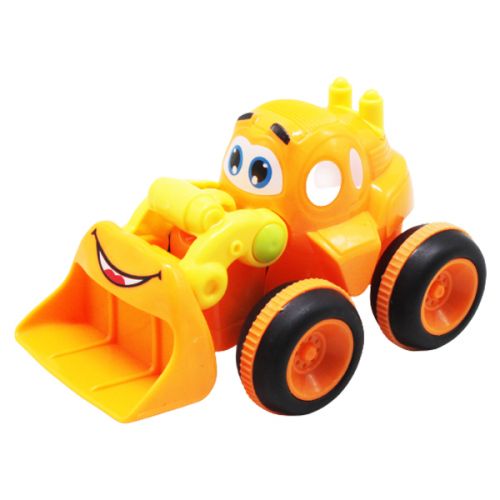 Машинка "Бульдозер", оранжевая фото