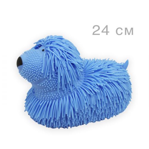 Іграшка-антистрес "Собачка: Терік", блакитна фото