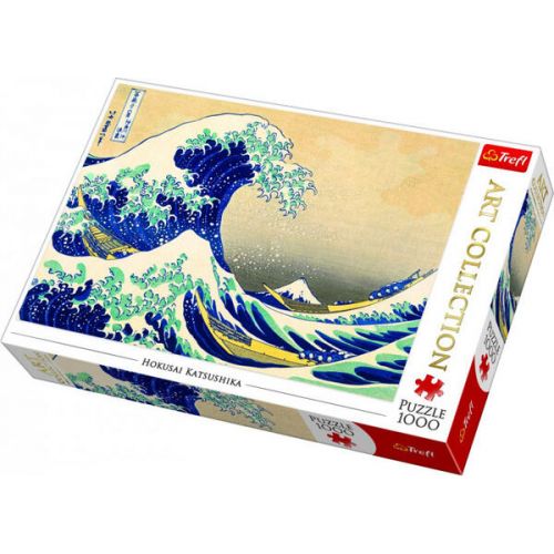 Пазлы "Большая волна в Канагаве", 1000 элем. фото