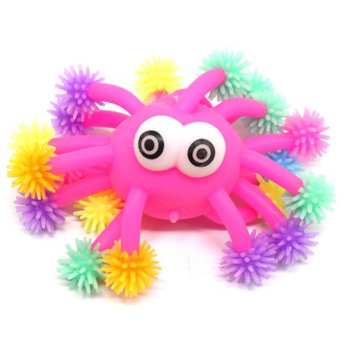 Іграшка антистрес "Вірус", рожевий фото