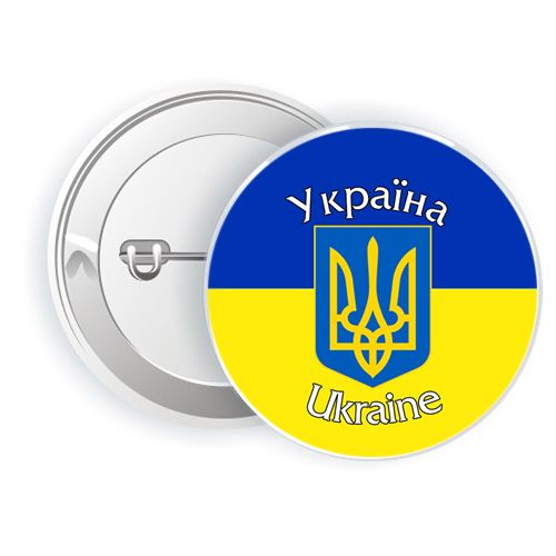 Значок "Україна" фото