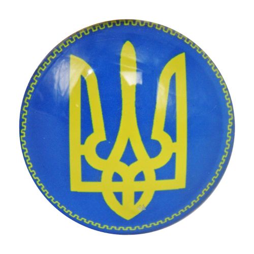 Магніт "Герб України", жовто-синій картинка Магніт "Герб України", жовто-синій фото