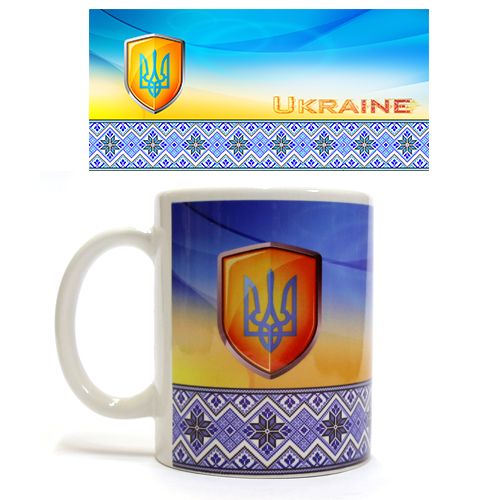 Чашка "Ukraine Щит" фото
