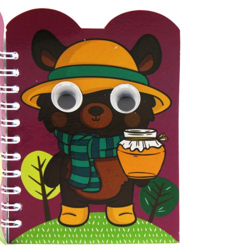 Блокнот "Оченята: Ведмідь с медом" фото