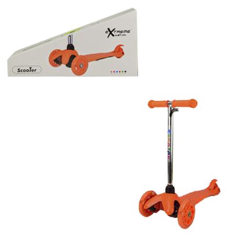 Самокат "Scooter", оранжевый фото