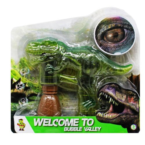 Мильні бульбашки із запускалкою "Динозавр", зелений фото