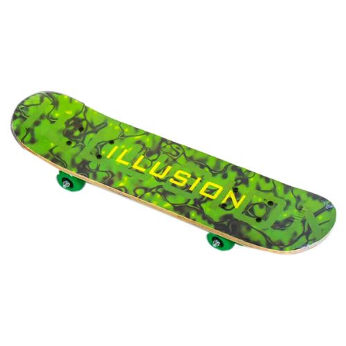 Скейт с принтом "Illusion" картинка Скейт с принтом "Illusion" фото