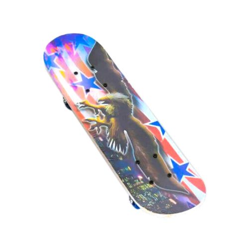 Скейт с принтом "Орел" фото