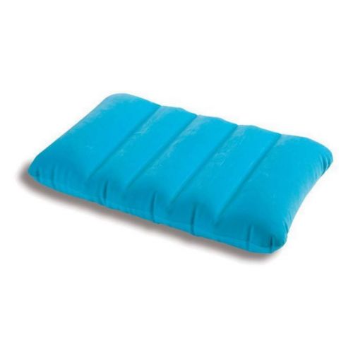 Подушка надувная (голубая) фото
