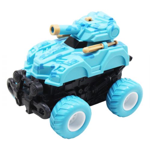 Танк "Monster Wheels", блакитний фото