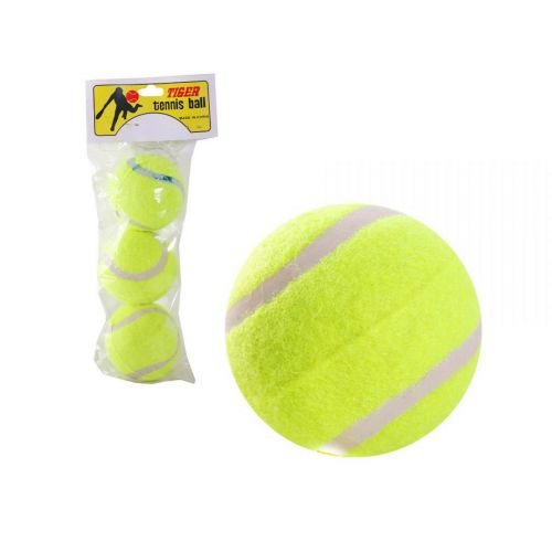 Уценка.  Мячи для тенниса "Tiger" (3 мяча) - 1 шт лопнута фото