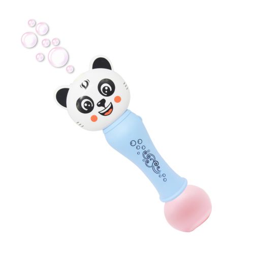 Установка з мильними бульбашками "Панда" (блакитний) фото