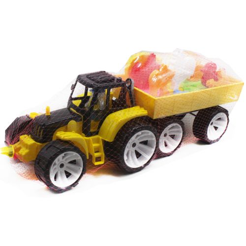 Игровой набор "Трактор: Ферма", желтый фото